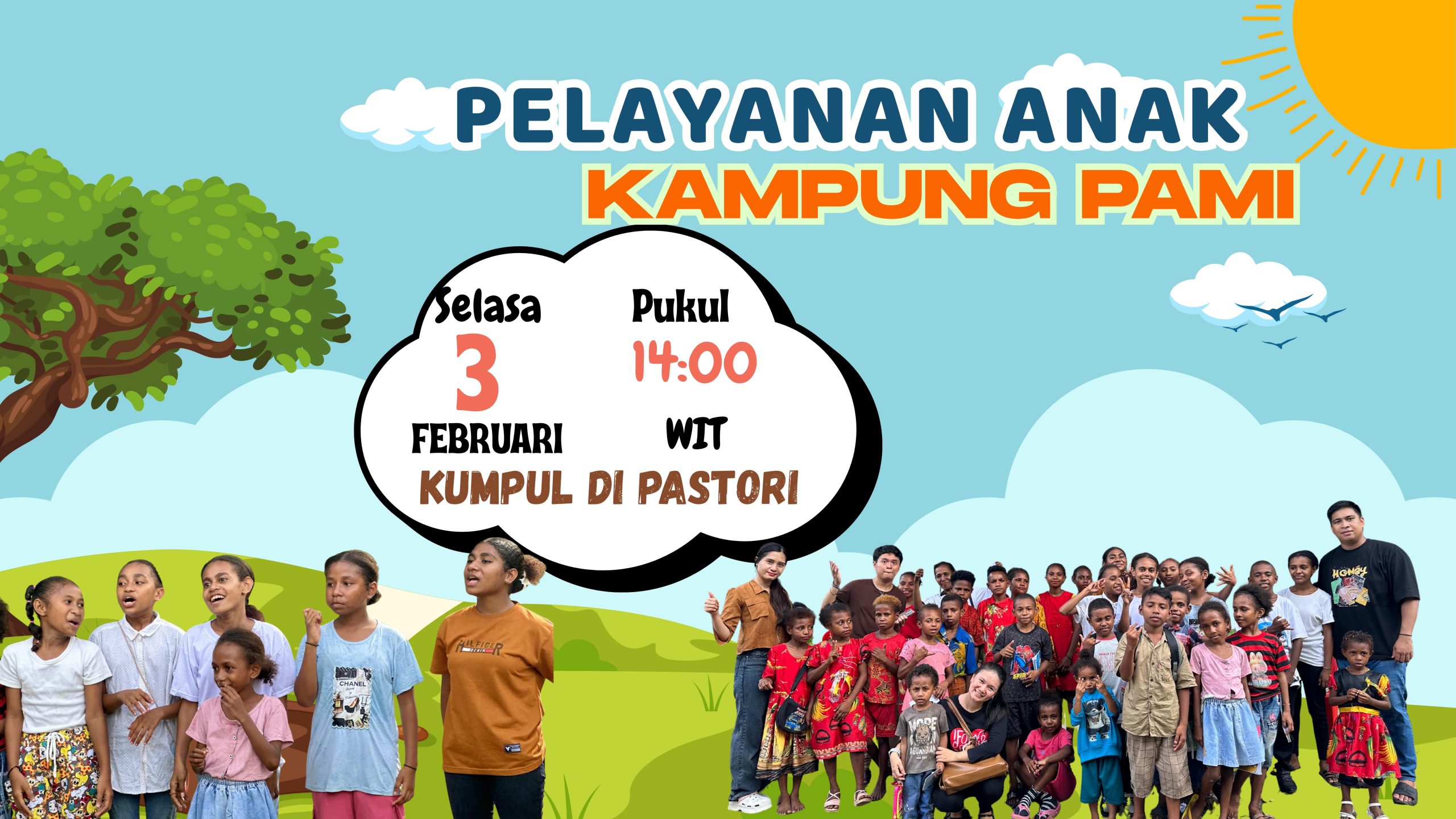 Pelayanan Anak Kampung Pami 03/02/2026